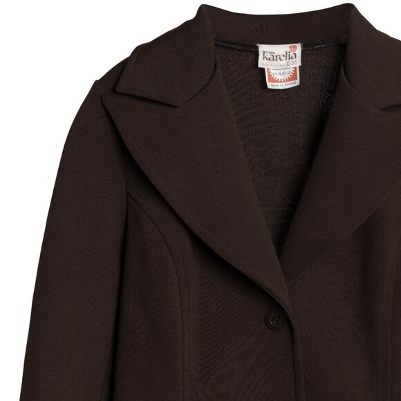 Finn Karelia (Finland) Finnlene Double Knit Wide Peak Riding Jacket : M - Picture 6 of 8